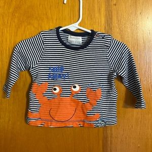 Babaluno SHIP AHOY Long Sleeve Shirt - Size: 3-6M